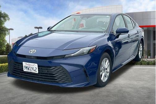 Blue 2025 Toyota Camry LE