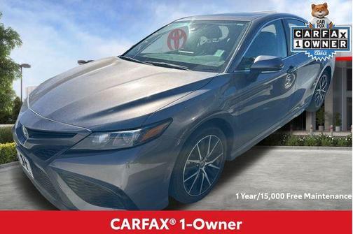 Predawn Gray Mica 2024 Toyota Camry Hybrid SE