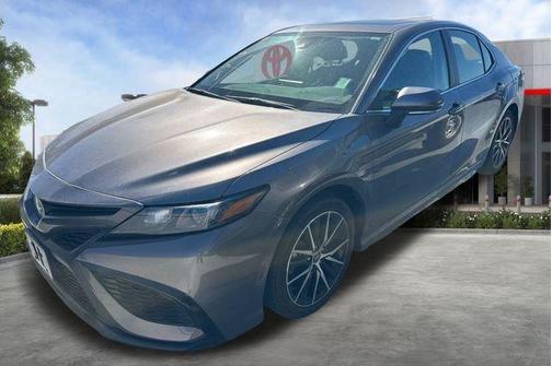 Predawn Gray Mica 2024 Toyota Camry Hybrid SE
