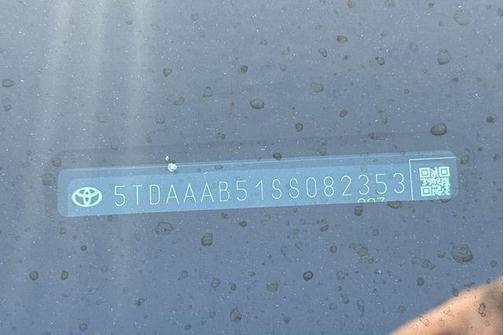 Midnight Black Metallic 2025 Toyota Grand Highlander XLE