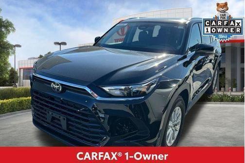 Midnight Black Metallic 2025 Toyota Grand Highlander XLE