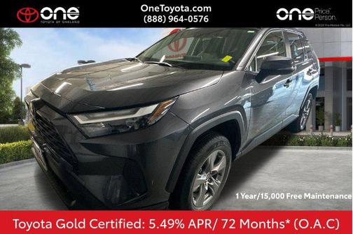 Magnetic Gray Metallic 2024 Toyota RAV4 Hybrid XLE