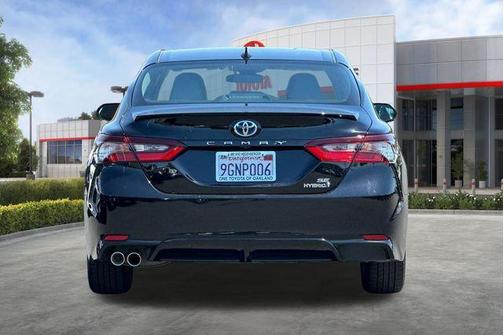 Midnight Black Metallic 2023 Toyota Camry SE