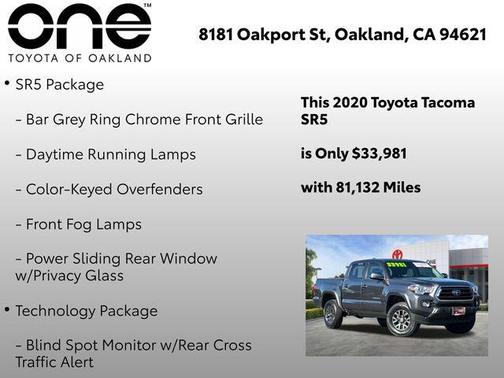 2020 Toyota Tacoma SR5