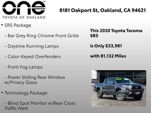 2020 Toyota Tacoma SR5