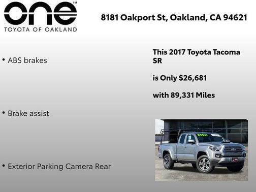 2017 Toyota Tacoma TRD Sport