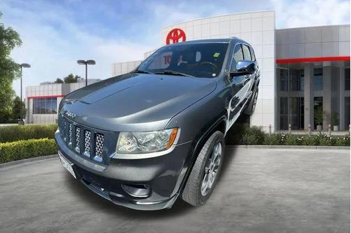 Gray 2012 Jeep Grand Cherokee Overland
