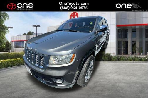 Gray 2012 Jeep Grand Cherokee Overland