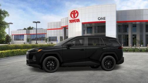 Midnight Black Metallic 2026 Toyota RAV4 XLE Premium