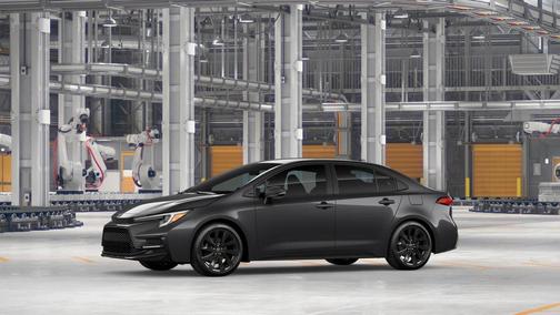 Gray 2026 Toyota Corolla Hybrid SE
