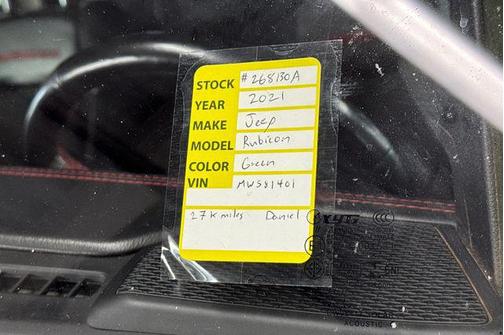 2021 Jeep Wrangler Unlimited Rubicon