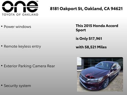 2015 Honda Accord Sport