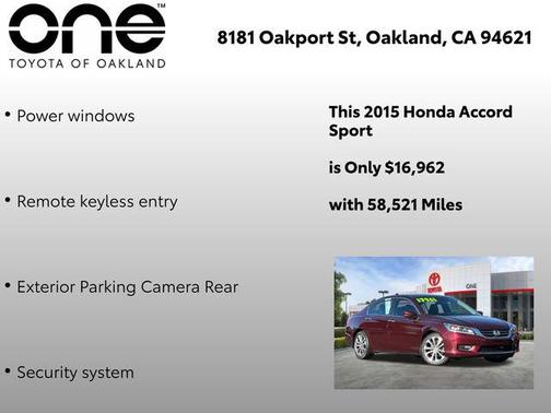 2015 Honda Accord Sport