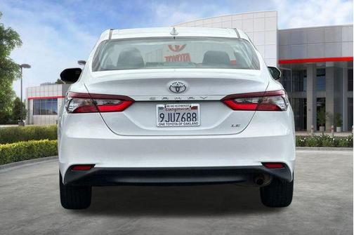 White 2022 Toyota Camry LE