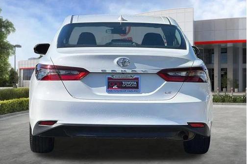 White 2022 Toyota Camry LE