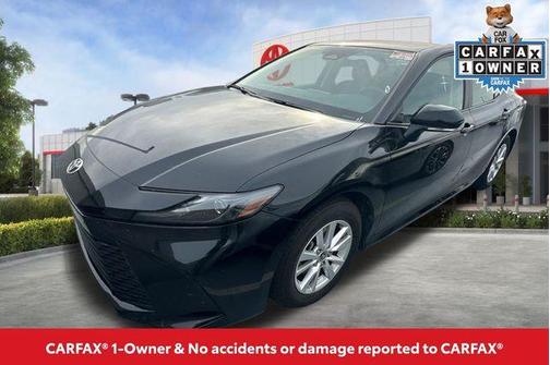 Black 2025 Toyota Camry LE