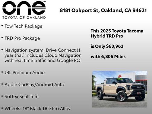 2025 Toyota Tacoma Hybrid TRD Pro