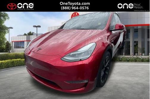 Ultra Red 2024 Tesla Model Y Performance Dual Motor All-Wheel Drive