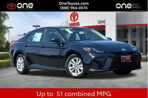 Black 2026 Toyota Camry LE