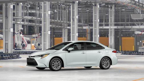 White 2026 Toyota Corolla LE