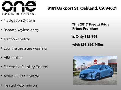 2017 Toyota Prius Prime Premium