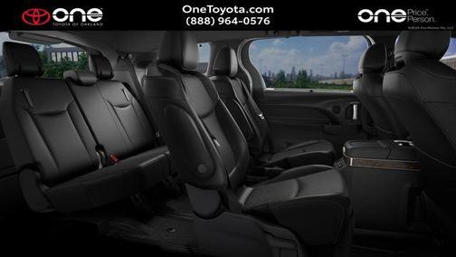 Midnight Black Metallic 2026 Toyota Sienna Platinum