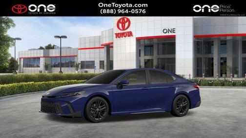 Reservoir Blue 2026 Toyota Camry SE