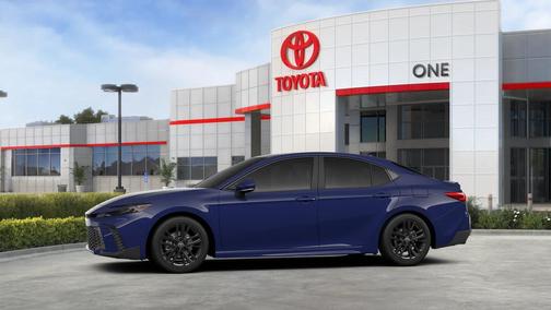 Reservoir Blue 2026 Toyota Camry SE