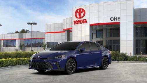 Reservoir Blue 2026 Toyota Camry SE