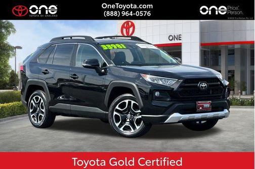 Black 2021 Toyota RAV4 Adventure
