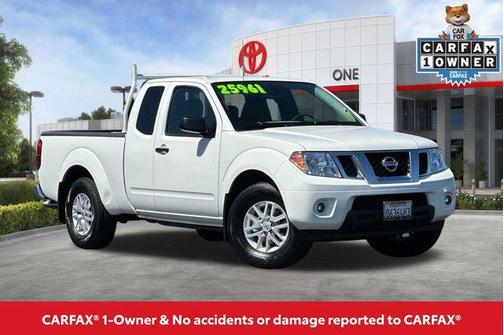 Glacier White 2021 Nissan Frontier SV