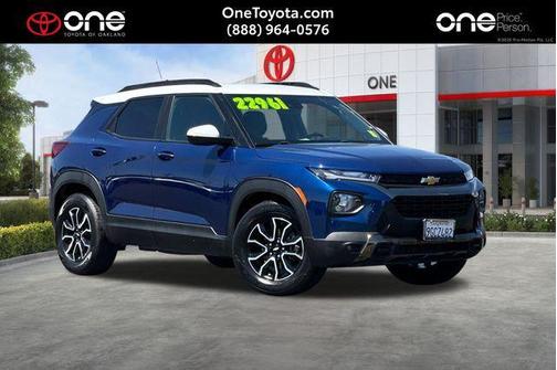 Blue Glow Metallic 2023 Chevrolet Trailblazer ACTIV