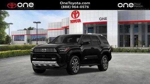Black 2026 Toyota 4Runner Limited