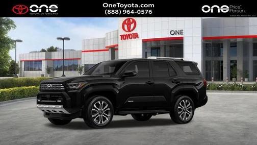 Black 2026 Toyota 4Runner Limited