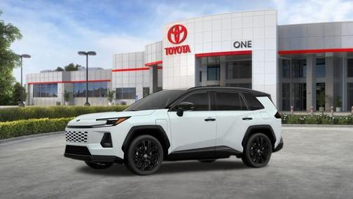 Wind Chill Pearl w/Black Roof 2026 Toyota RAV4 Plug-In Hybrid SE