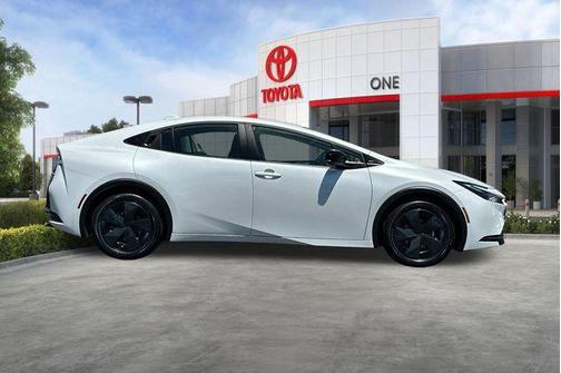 Beige 2025 Toyota Prius LE