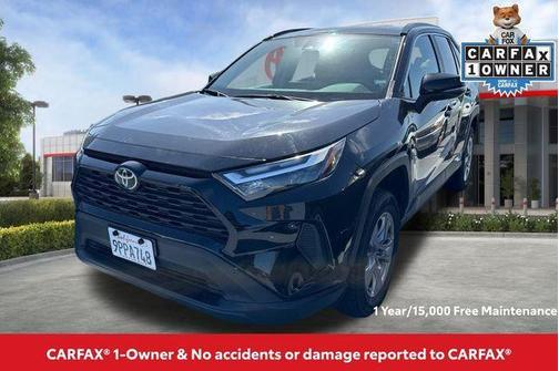 Midnight Black Metallic 2025 Toyota RAV4 Hybrid XLE