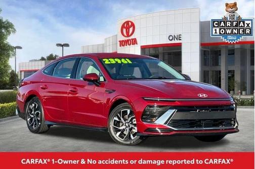 Ultimate red 2025 Hyundai SONATA SEL