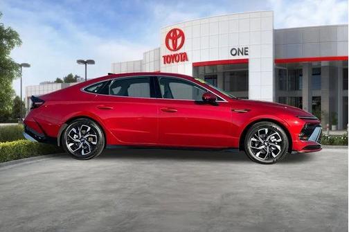 Ultimate red 2025 Hyundai SONATA SEL