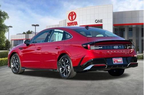 Ultimate red 2025 Hyundai SONATA SEL
