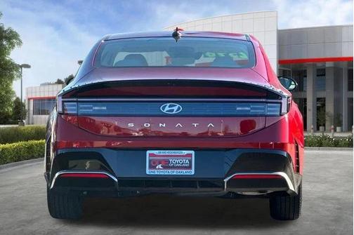 Ultimate red 2025 Hyundai SONATA SEL
