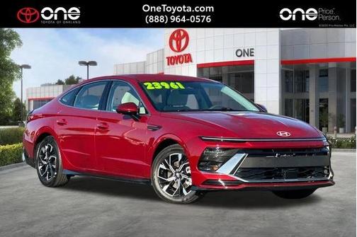 Ultimate red 2025 Hyundai SONATA SEL
