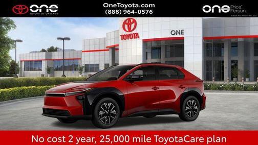 Supersonic Red 2026 Toyota bZ XLE