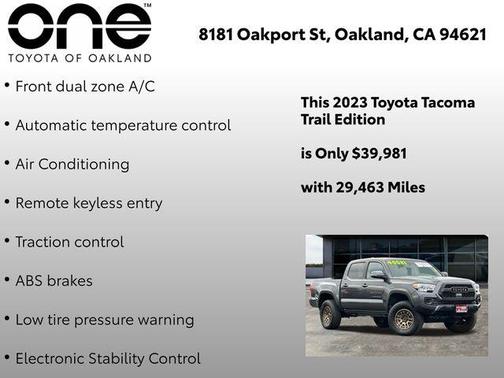 2023 Toyota Tacoma TRD Sport