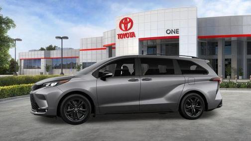 Gray 2026 Toyota Sienna XSE 7 Passenger