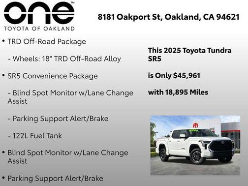 2025 Toyota Tundra SR5