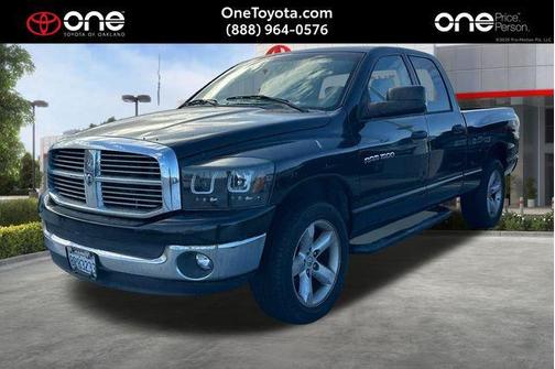 Black 2007 Dodge Ram 1500 SLT Quad Cab