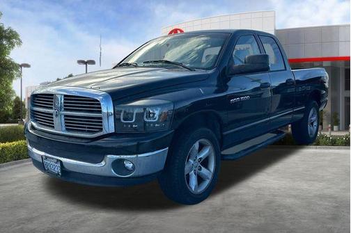 Black 2007 Dodge Ram 1500 SLT Quad Cab