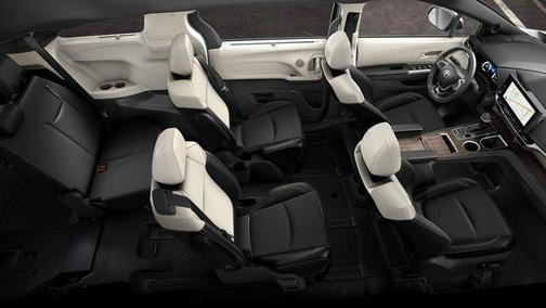 Midnight Black Metallic 2026 Toyota Sienna Limited