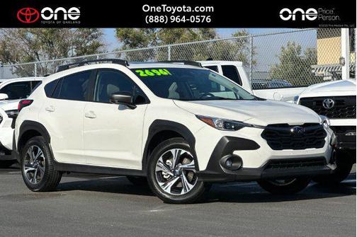 Crystal White Pearl 2024 Subaru Crosstrek Premium